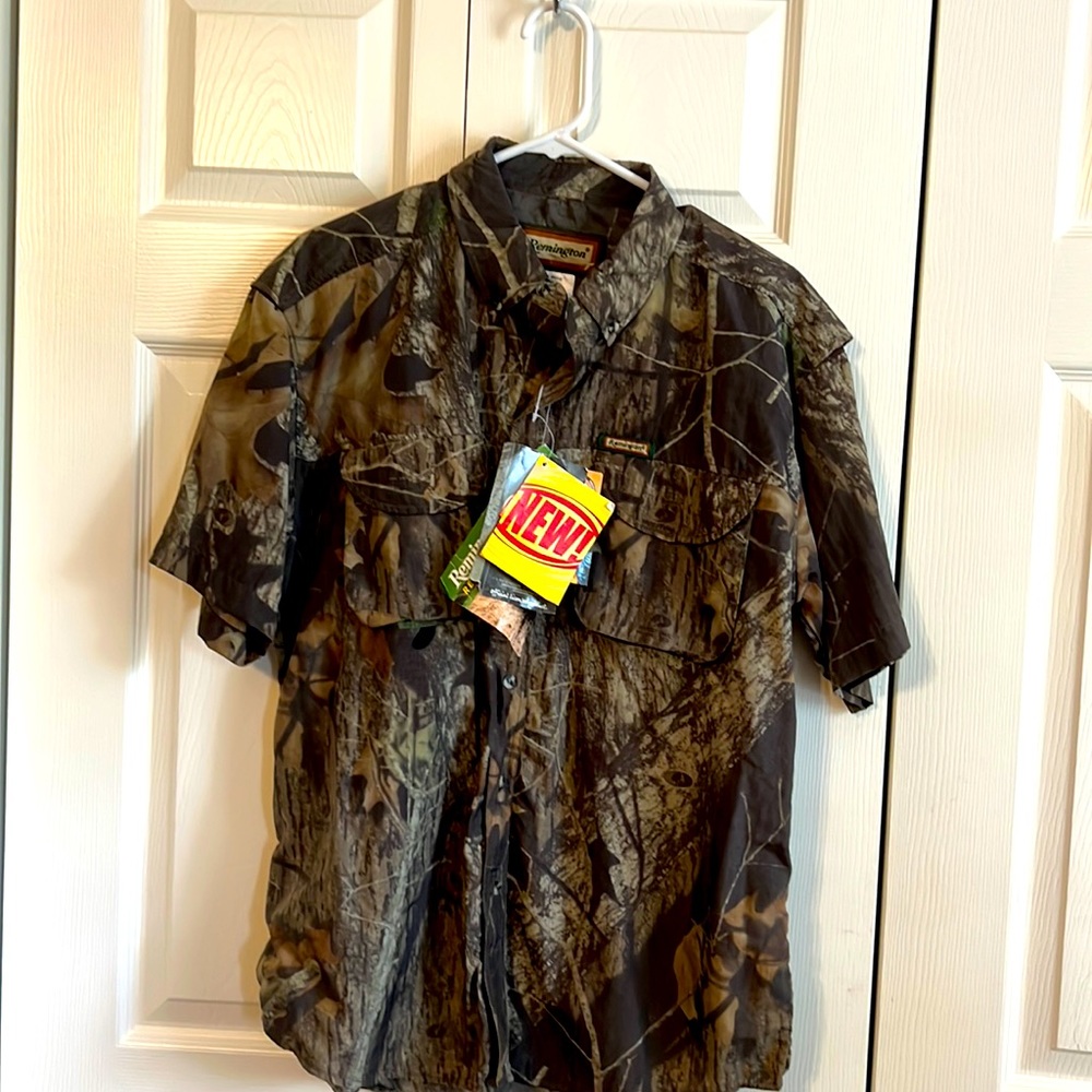 REMINGTON LIGHT WEIGHT CAMO MEDIUM SHORT SLEEVE SHIRT